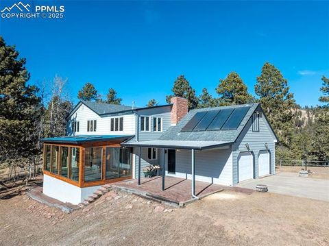 Photo of 231 S Forty Road, Woodland Park, CO 80863 (MLS # 6919592)