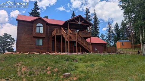 Tiny photo for 350 Panther Court, Woodland Park, CO 80863 (MLS # 9136433)