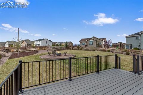 Tiny photo for 6719 Black Saddle Drive, Colorado Springs, CO 80924 (MLS # 7994657)