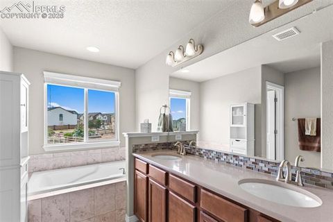 Tiny photo for 6719 Black Saddle Drive, Colorado Springs, CO 80924 (MLS # 7994657)