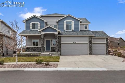 Tiny photo for 6719 Black Saddle Drive, Colorado Springs, CO 80924 (MLS # 7994657)