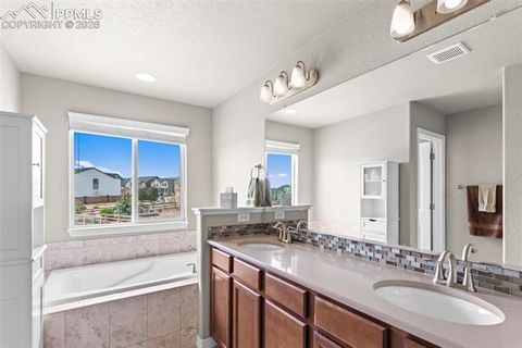 Tiny photo for 6719 Black Saddle Drive, Colorado Springs, CO 80924 (MLS # 7994657)