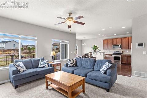 Tiny photo for 6719 Black Saddle Drive, Colorado Springs, CO 80924 (MLS # 7994657)