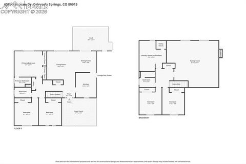 Tiny photo for 6589 Pahokee Drive, Colorado Springs, CO 80915 (MLS # 4208056)