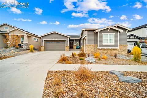 Photo of 4661 Horse Gulch Loop, Colorado Springs, CO 80924 (MLS # 7815828)