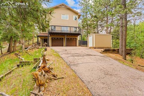 Tiny photo for 2882 Sunnywood Avenue, Woodland Park, CO 80863 (MLS # 9258163)
