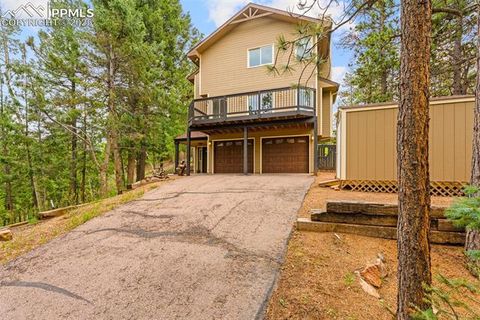 Tiny photo for 2882 Sunnywood Avenue, Woodland Park, CO 80863 (MLS # 9258163)
