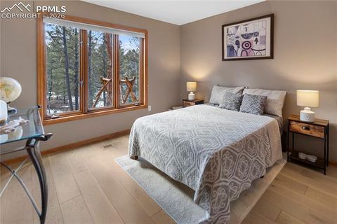 Tiny photo for 3887 Spruce Road, Woodland Park, CO 80863 (MLS # 5992174)