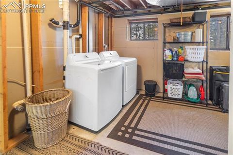 Tiny photo for 3887 Spruce Road, Woodland Park, CO 80863 (MLS # 5992174)