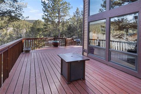 Tiny photo for 3887 Spruce Road, Woodland Park, CO 80863 (MLS # 5992174)