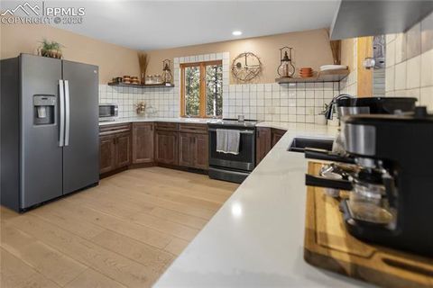 Tiny photo for 3887 Spruce Road, Woodland Park, CO 80863 (MLS # 5992174)