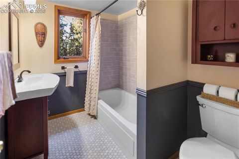 Tiny photo for 3887 Spruce Road, Woodland Park, CO 80863 (MLS # 5992174)