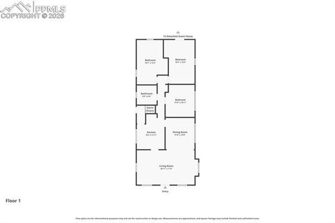 Tiny photo for 619 N Cedar Street, Colorado Springs, CO 80903 (MLS # 3692775)