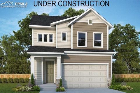 Photo of 8850 Frolic View, Colorado Springs, CO 80924 (MLS # 1769086)