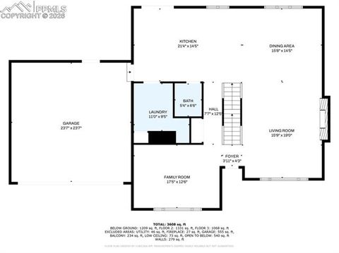 Tiny photo for 1151 Terrace Road, Colorado Springs, CO 80904 (MLS # 4850139)