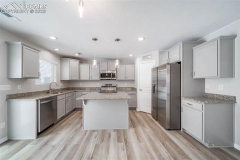 Tiny photo for 9574 Desert Lily Circle, Colorado Springs, CO 80925 (MLS # 2378232)