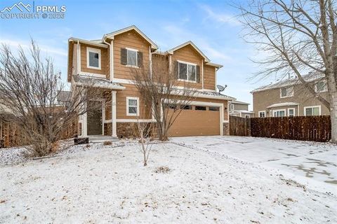 Tiny photo for 9574 Desert Lily Circle, Colorado Springs, CO 80925 (MLS # 2378232)