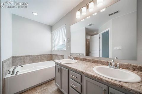 Tiny photo for 9574 Desert Lily Circle, Colorado Springs, CO 80925 (MLS # 2378232)