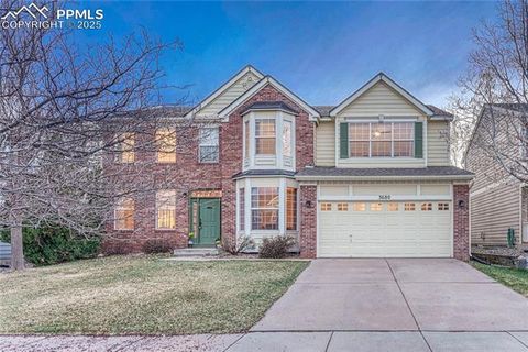 Photo of 3680 Pony Tracks Drive, Colorado Springs, CO 80922 (MLS # 9374024)