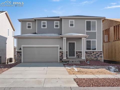 Photo of 13255 Valley Peak Drive, Peyton, CO 80831 (MLS # 9500496)