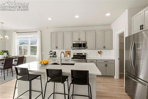 Tiny photo for 5459 Sidewinder Drive, Colorado Springs, CO 80925 (MLS # 8150648)