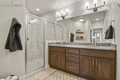 Tiny photo for 13609 Kitty Joe Court, Colorado Springs, CO 80921 (MLS # 7012044)