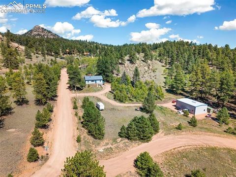 Photo of 76 Crystal Peak Road, Florissant, CO 80816 (MLS # 3195031)