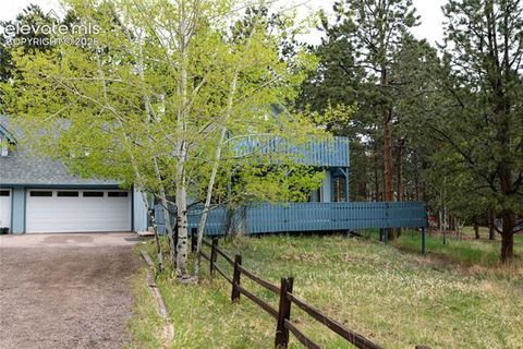 Photo of 604 Whispering Winds Drive, Woodland Park, CO 80863 (MLS # 1696633)
