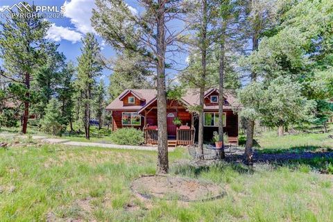 Tiny photo for 877 N Mountain Estates Road, Florissant, CO 80816 (MLS # 8139428)