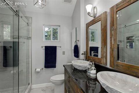Tiny photo for 877 N Mountain Estates Road, Florissant, CO 80816 (MLS # 8139428)