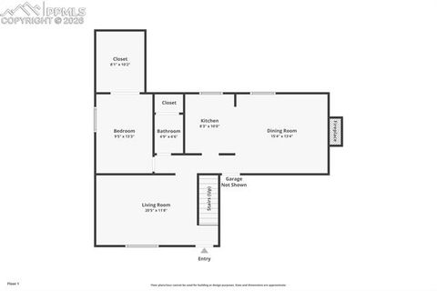 Tiny photo for 3450 Post Oak Drive, Colorado Springs, CO 80916 (MLS # 4087099)