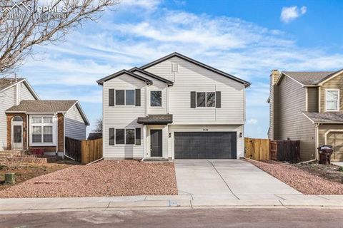 Photo of 9134 Chieftan Drive, Colorado Springs, CO 80925 (MLS # 1615860)