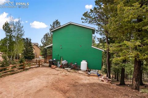 Tiny photo for 501 Wakanda Trail, Woodland Park, CO 80863 (MLS # 9832426)