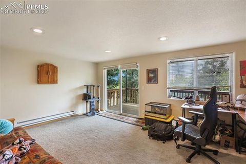 Tiny photo for 501 Wakanda Trail, Woodland Park, CO 80863 (MLS # 9832426)
