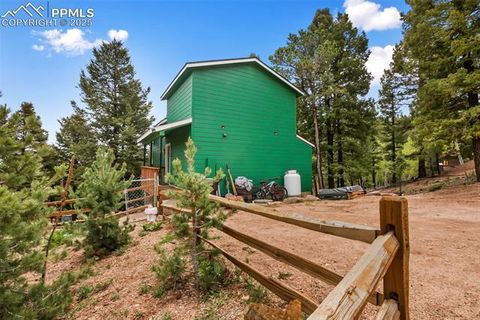 Tiny photo for 501 Wakanda Trail, Woodland Park, CO 80863 (MLS # 9832426)