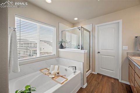 Tiny photo for 9735 Feathergrass Drive, Colorado Springs, CO 80927 (MLS # 1924988)