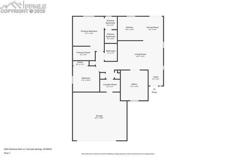Tiny photo for 3263 Chestnut Glen Lane, Colorado Springs, CO 80918 (MLS # 1696560)
