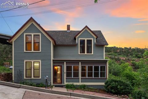 Photo of 140 Cave Avenue, Manitou Springs, CO 80829 (MLS # 6583995)
