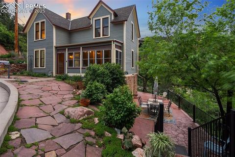 Tiny photo for 140 Cave Avenue, Manitou Springs, CO 80829 (MLS # 6583995)