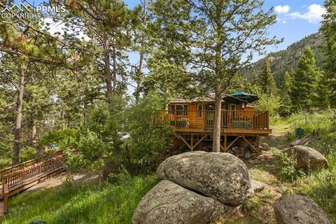 Tiny photo for 10416 Mountain Avenue, Green Mountain Falls, CO 80819 (MLS # 7628419)