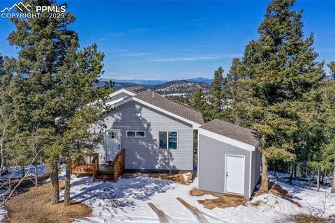Photo of 269 Klitowya Trail, Woodland Park, CO 80863 (MLS # 5659452)
