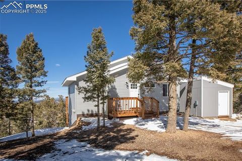 Tiny photo for 269 Klitowya Trail, Woodland Park, CO 80863 (MLS # 5659452)