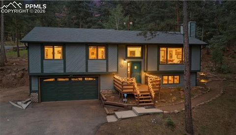 Photo of 1129 Forest Hill Road, Woodland Park, CO 80863 (MLS # 3308769)
