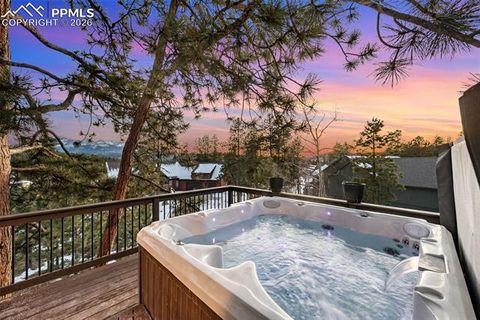 Tiny photo for 955 Locklin Way, Woodland Park, CO 80863 (MLS # 1240658)