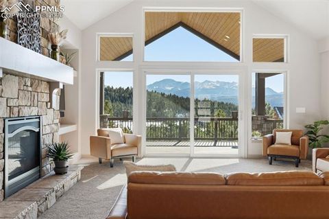 Tiny photo for 955 Locklin Way, Woodland Park, CO 80863 (MLS # 1240658)