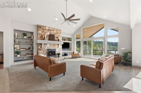 Tiny photo for 955 Locklin Way, Woodland Park, CO 80863 (MLS # 1240658)