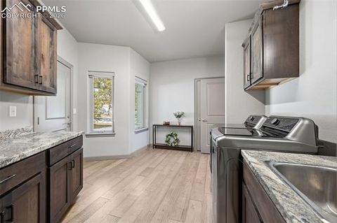 Tiny photo for 955 Locklin Way, Woodland Park, CO 80863 (MLS # 1240658)