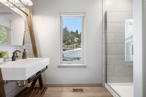 Tiny photo for 955 Locklin Way, Woodland Park, CO 80863 (MLS # 1240658)