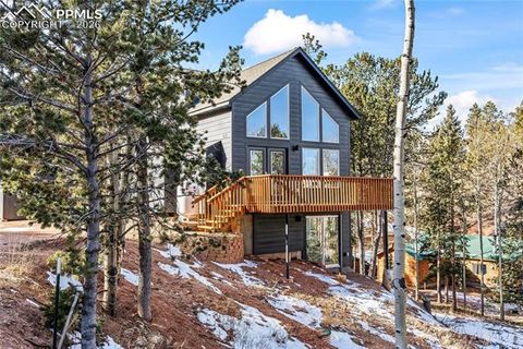 Photo of 63 Iowa Lane, Woodland Park, CO 80863 (MLS # 4316088)