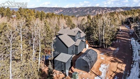 Tiny photo for 63 Iowa Lane, Woodland Park, CO 80863 (MLS # 4316088)